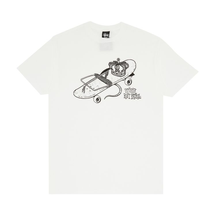 Stussy Skate Trap Tee White