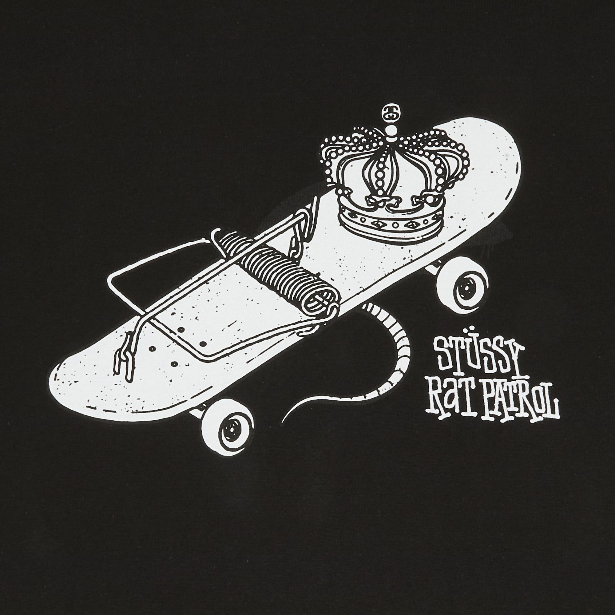 【OLD STUSSY】Stussy Skate Trap Tee Buy Stussy Skate Trap Tee 'White' - 1902966 WHIT | GOAT
