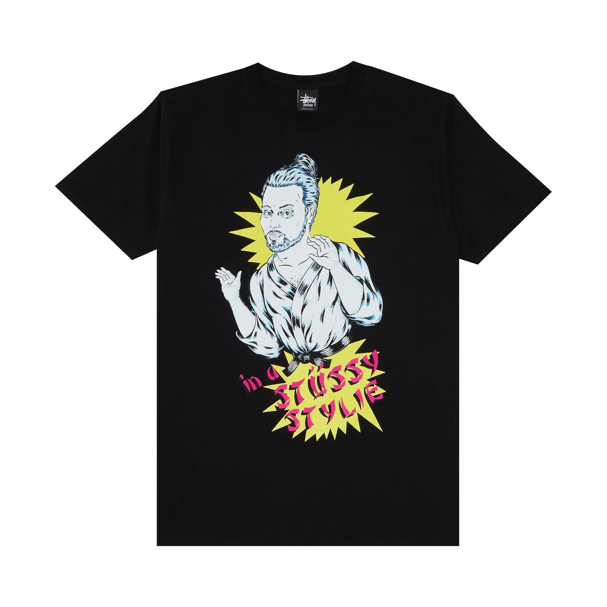 Buy Stussy Stylie Tee 'Black' - 1903181 BLAC | GOAT