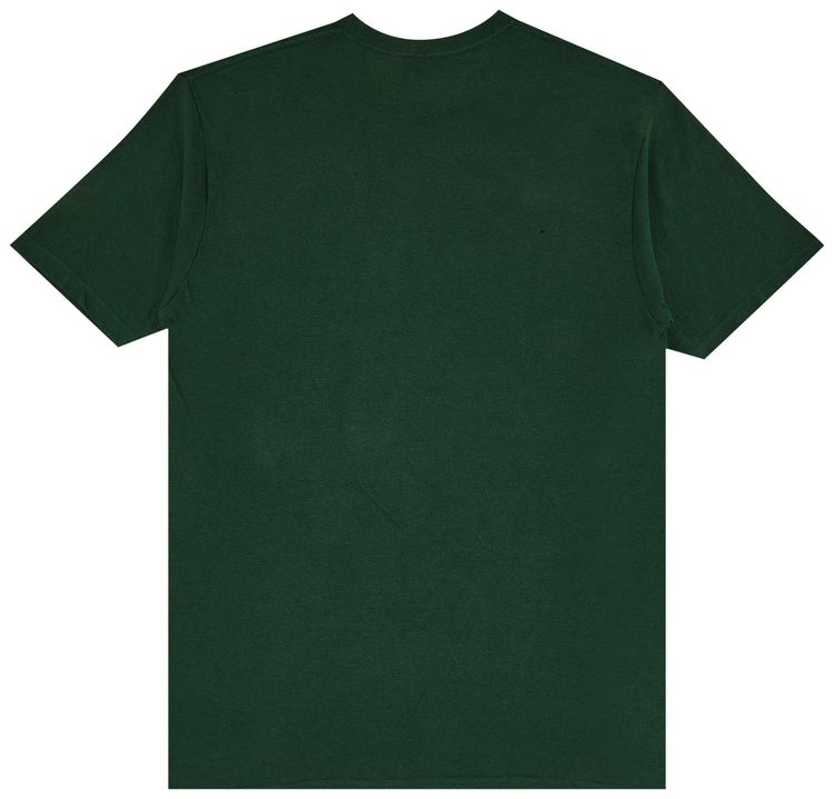 Stussy Brush Skull Tee Dark Green