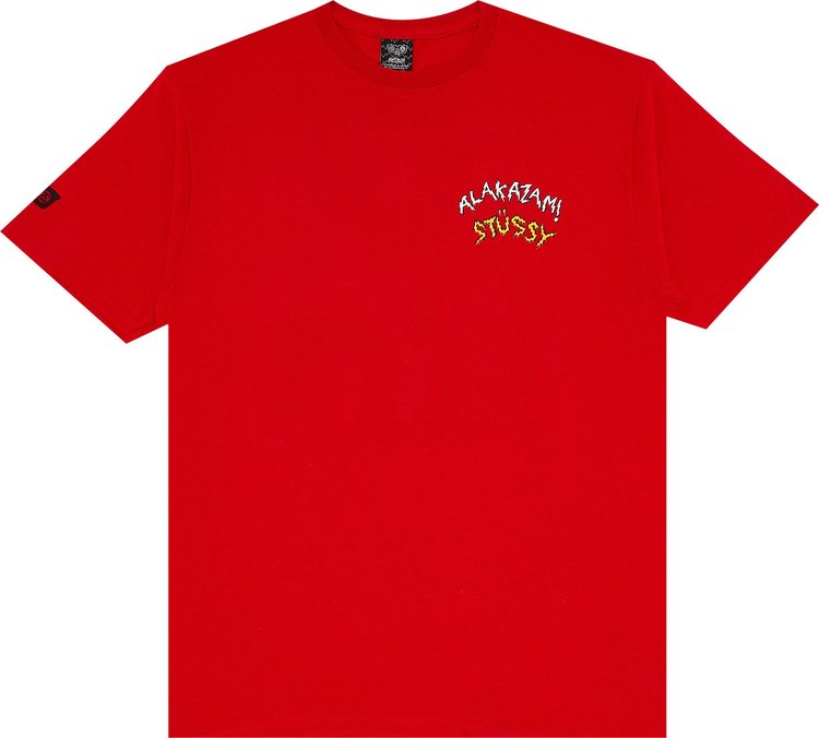 Stussy Alakazam Boombox Tee Red