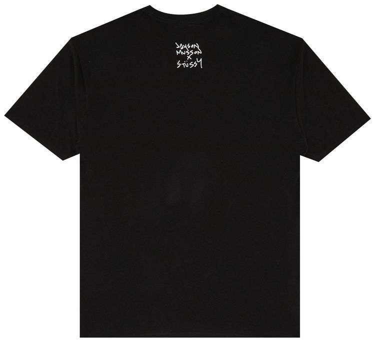 Stussy Dolphin Static Tee Black