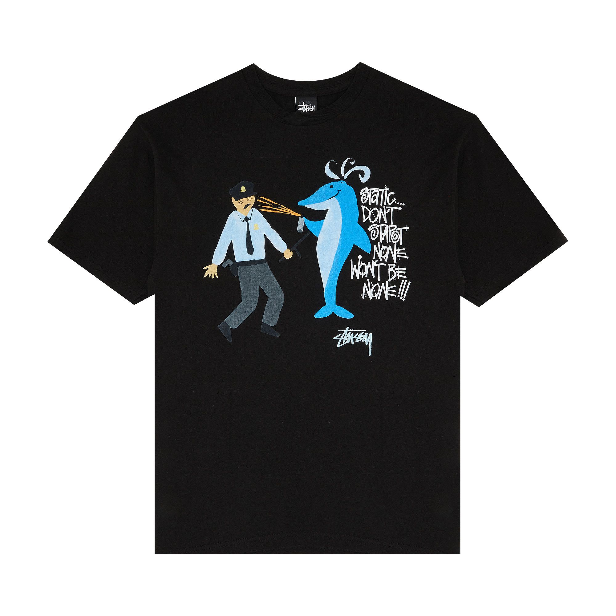 STUSSY ブラック Tシャツ X-LARGE - メルカリ