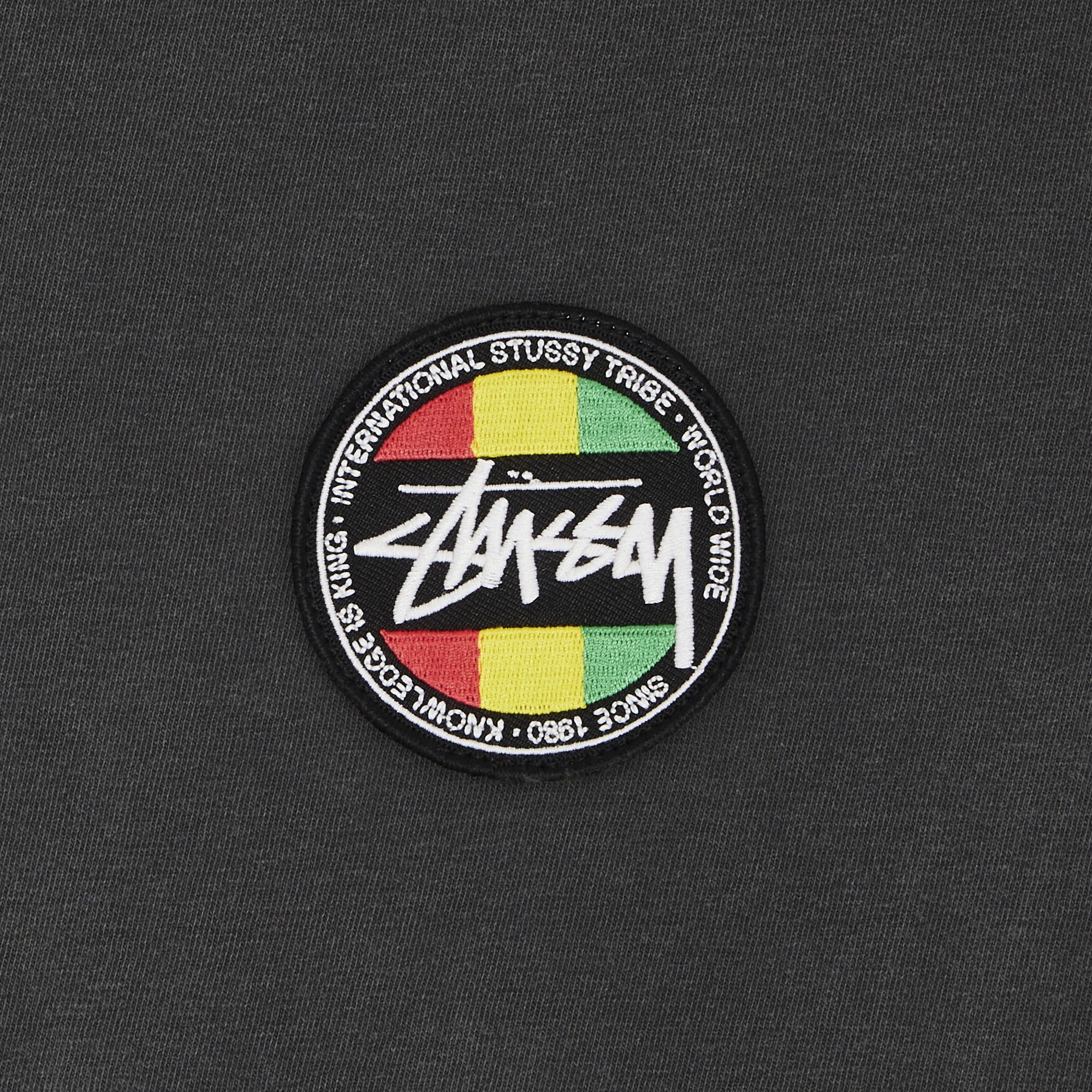 Buy Stussy Reggae Dot Pigment Dyed Tee Black 1903876 BLAC GOAT IT