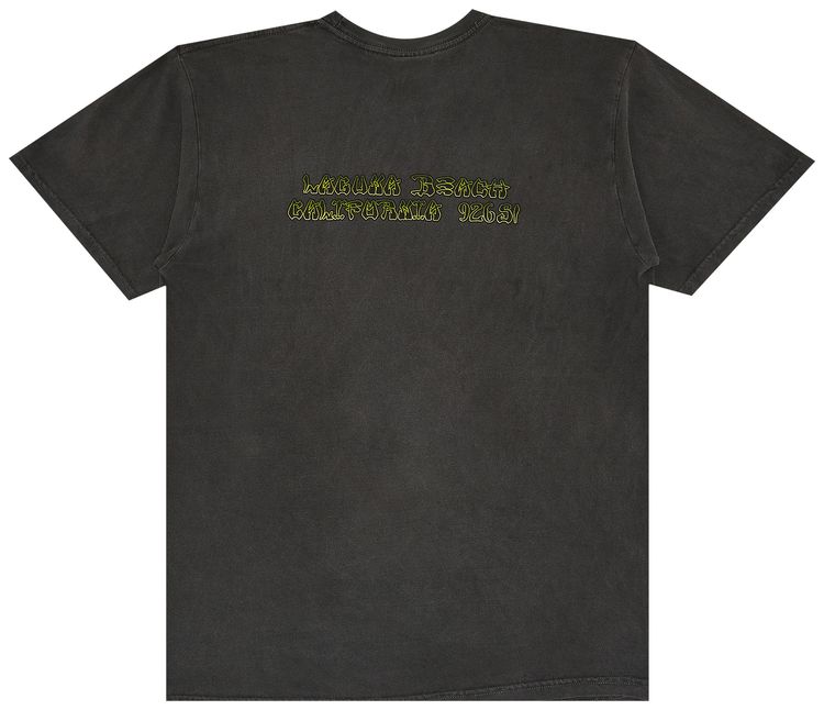 Stussy Double Dragon Pigment Dyed Tee Black