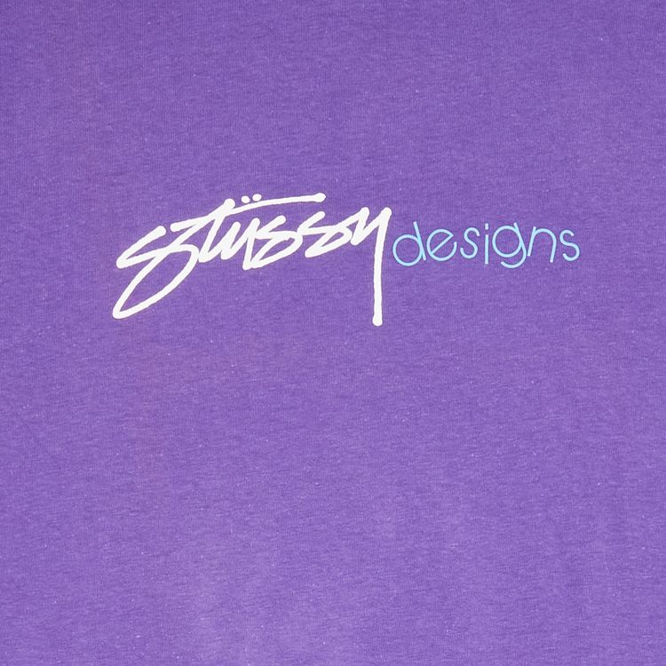 Stussy Designs Tee Purple
