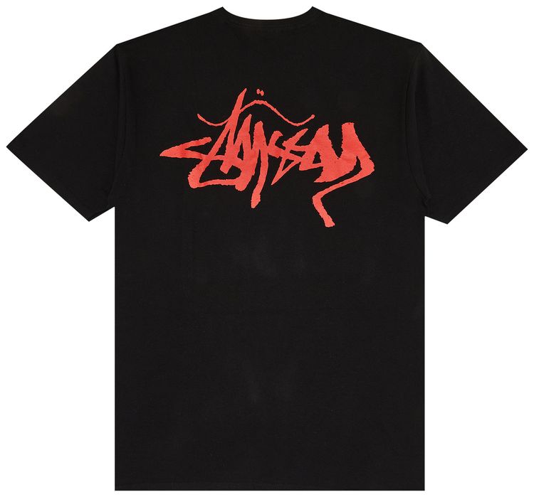 Stussy Stock Warp Tee Black
