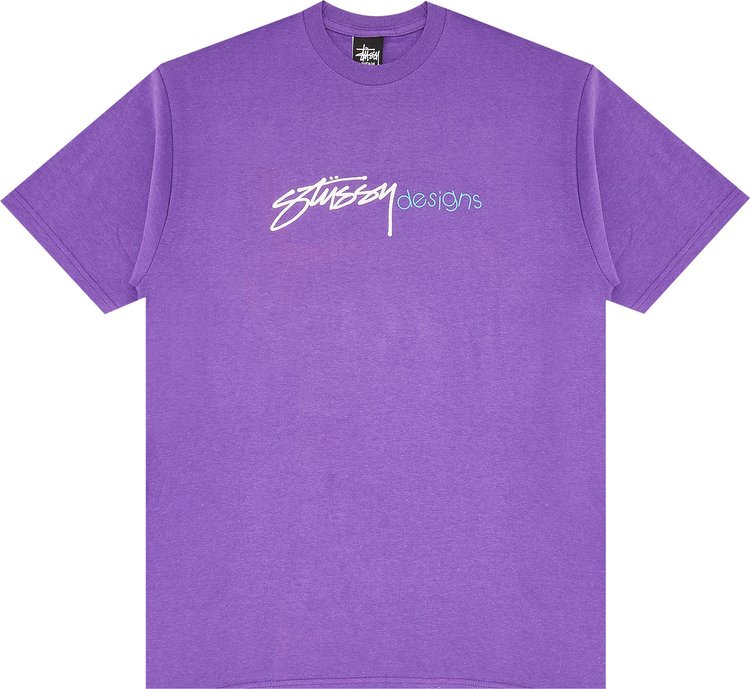 Buy Stussy Designs Tee 'Purple' - 0535 100000103DT PURP | GOAT