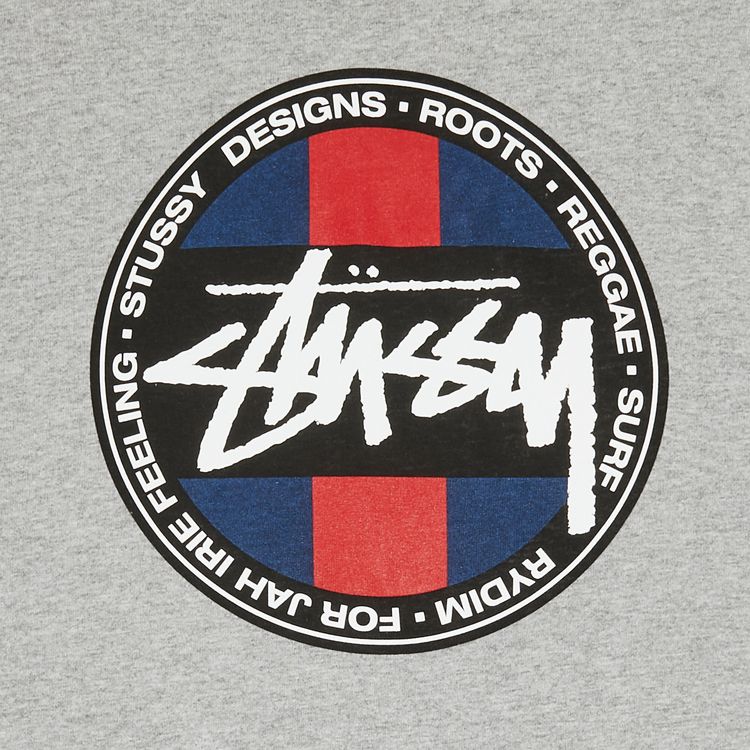 Stussy SS Stripe Do Tee Grey Heather