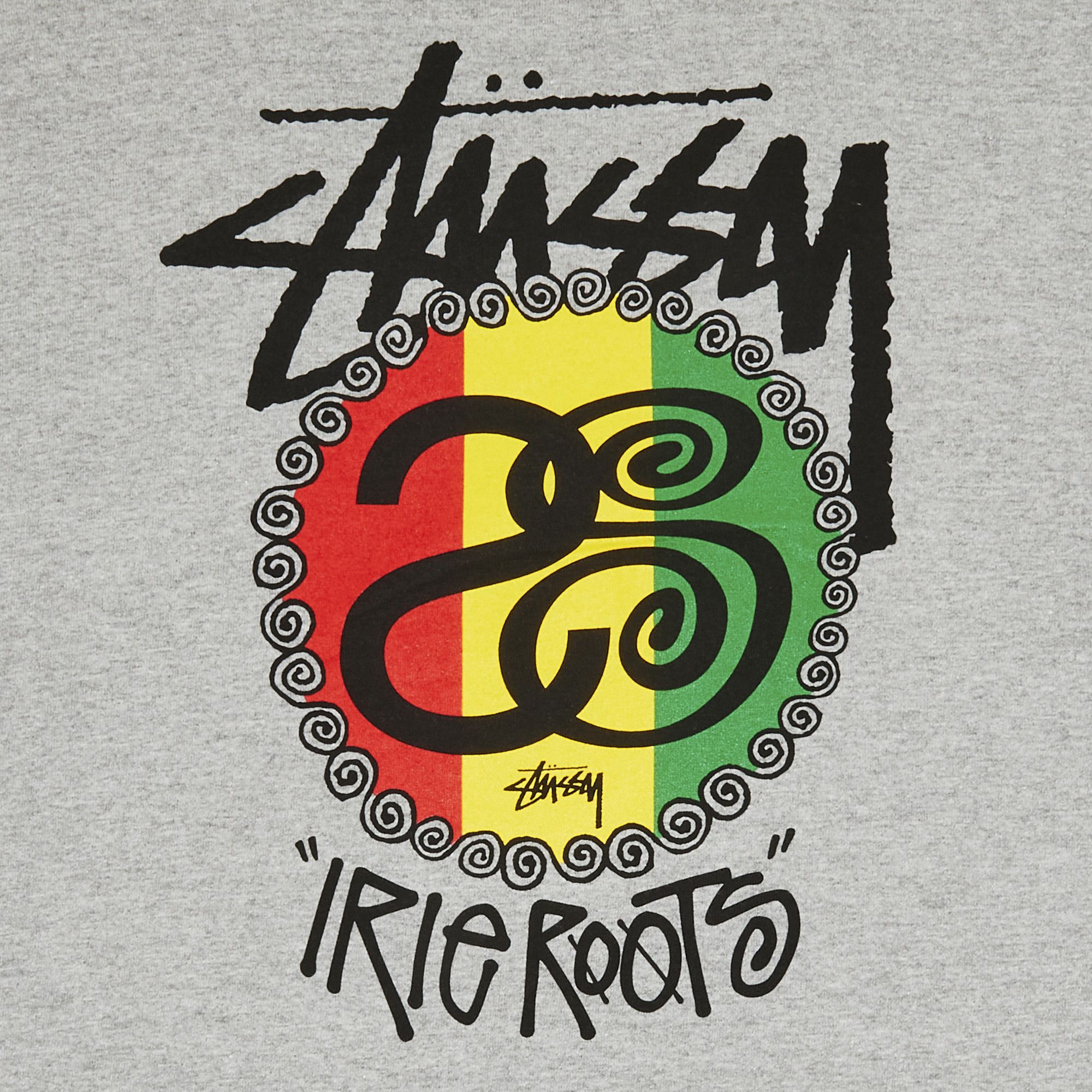 Buy Stussy Irie Roots Tee 'Grey Heather' - 0535 100000103IRT GREY