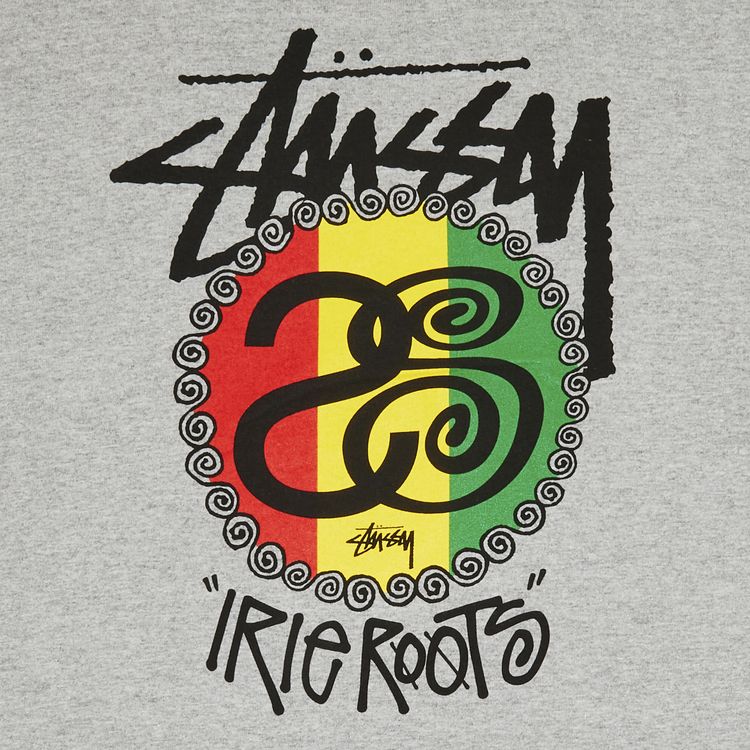 Stussy Irie Roots Tee Grey Heather