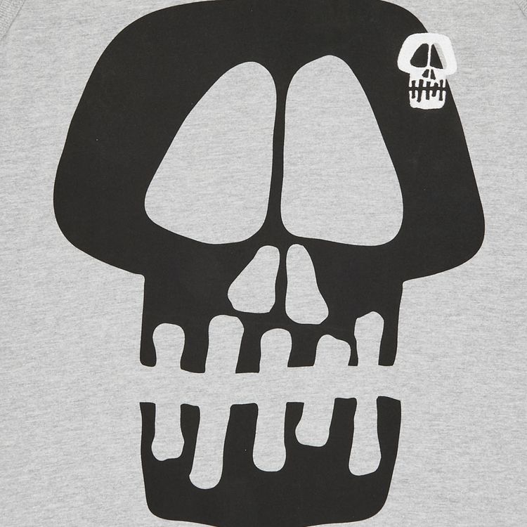 Stussy Jumbo Skull Tank Grey Heather
