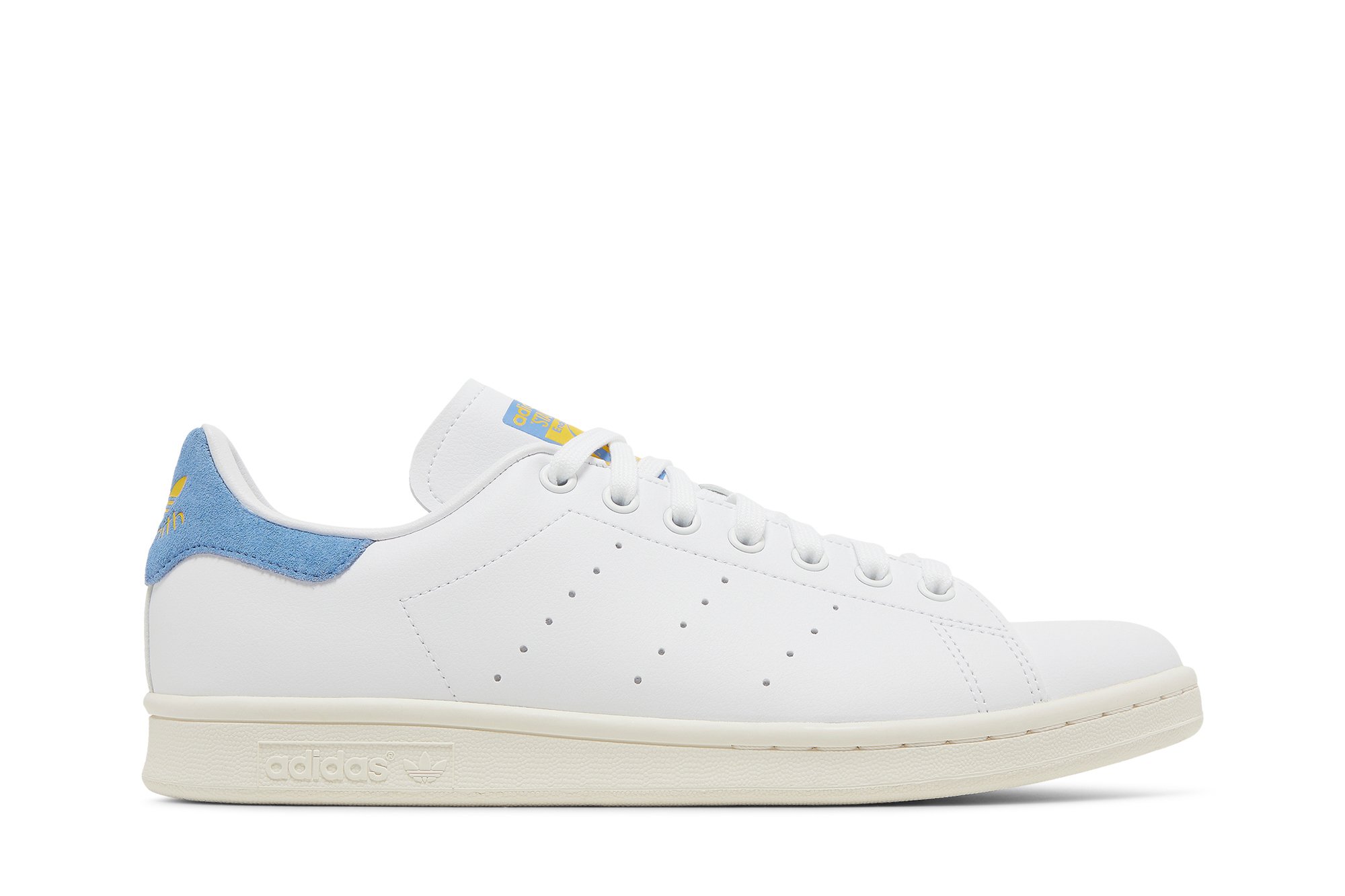 stan smith cloud white off white real blue