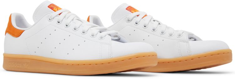 Adidas Stan Smith White Orange Gum