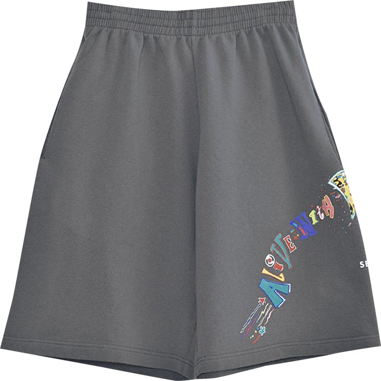 Martine Rose Novelty Short 'Grey'