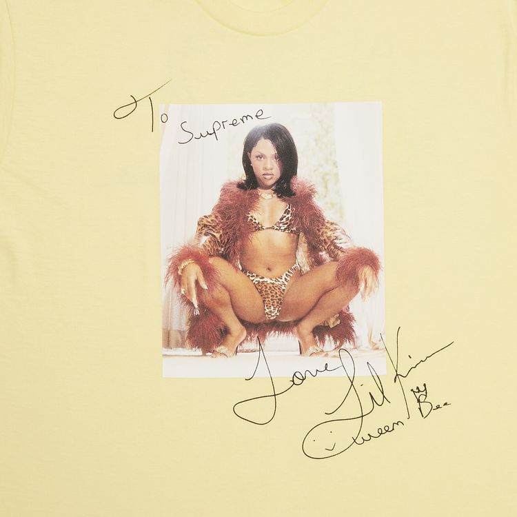 Supreme Lil Kim Tee Pale Yellow