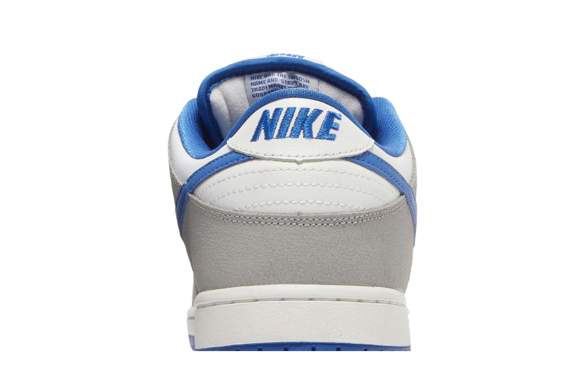 Buy Dunk Low Pro SB 'Matte Silver Varsity Royal' - 304292