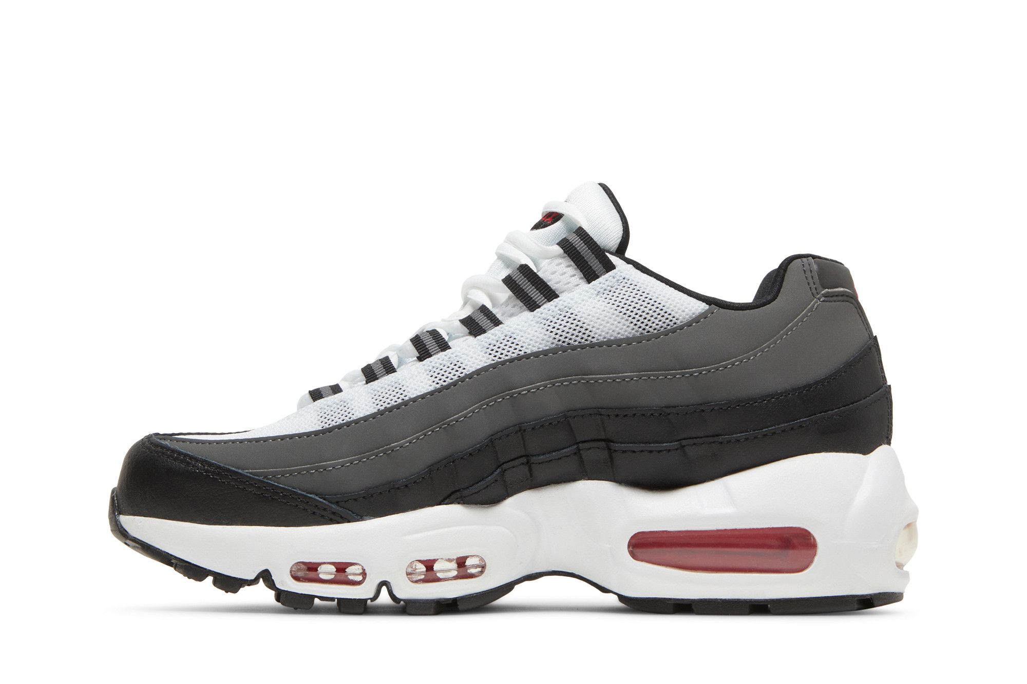 Buy Air Max 95 Recraft GS 'Iron Grey University Red