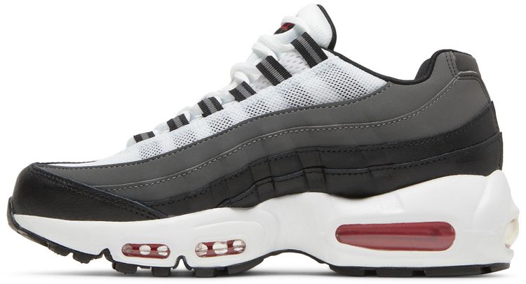 Air Max 95 Recraft GS Iron Grey University Red