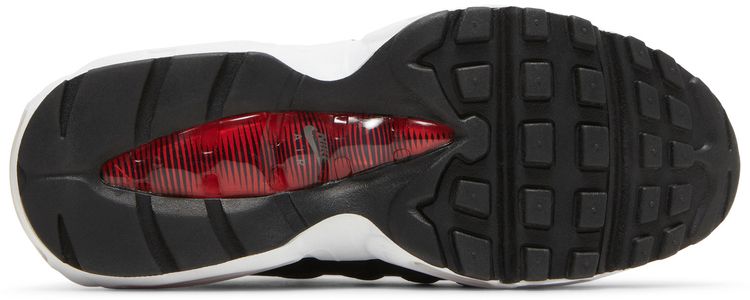 Air Max 95 Recraft GS Iron Grey University Red