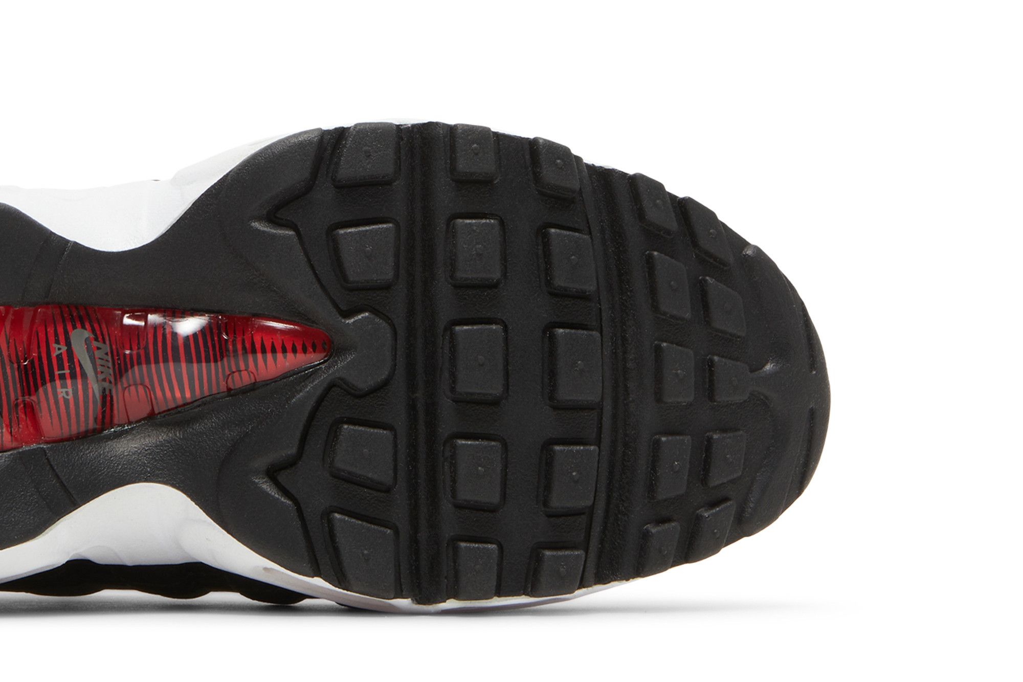 air max 95 iron grey university red