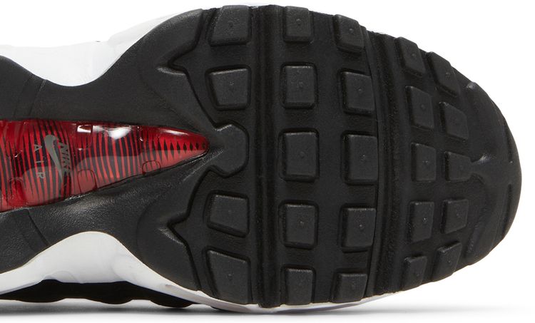 Air Max 95 Recraft GS Iron Grey University Red
