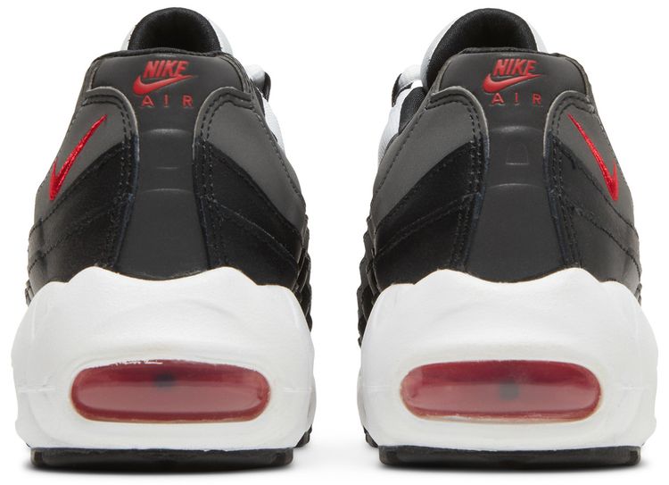 Air Max 95 Recraft GS Iron Grey University Red