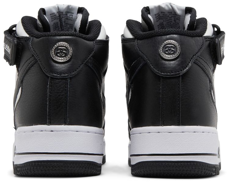 Stussy x Nike Air Force 1 Mid Black White