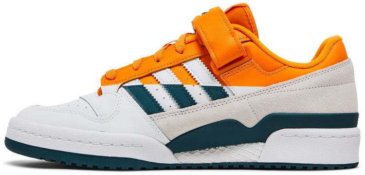 Adidas Forum Low Premium White Crew Orange Teal