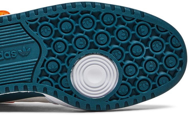 Adidas Forum Low Premium White Crew Orange Teal