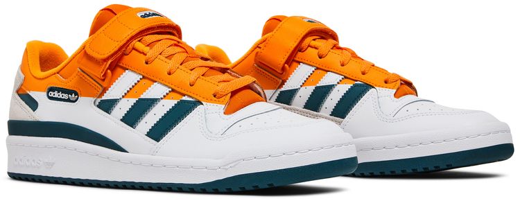 Adidas Forum Low Premium White Crew Orange Teal