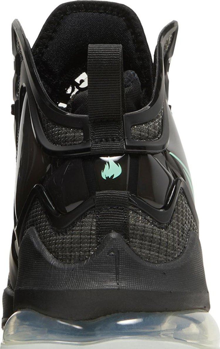 LeBron 19 Black Green Glow