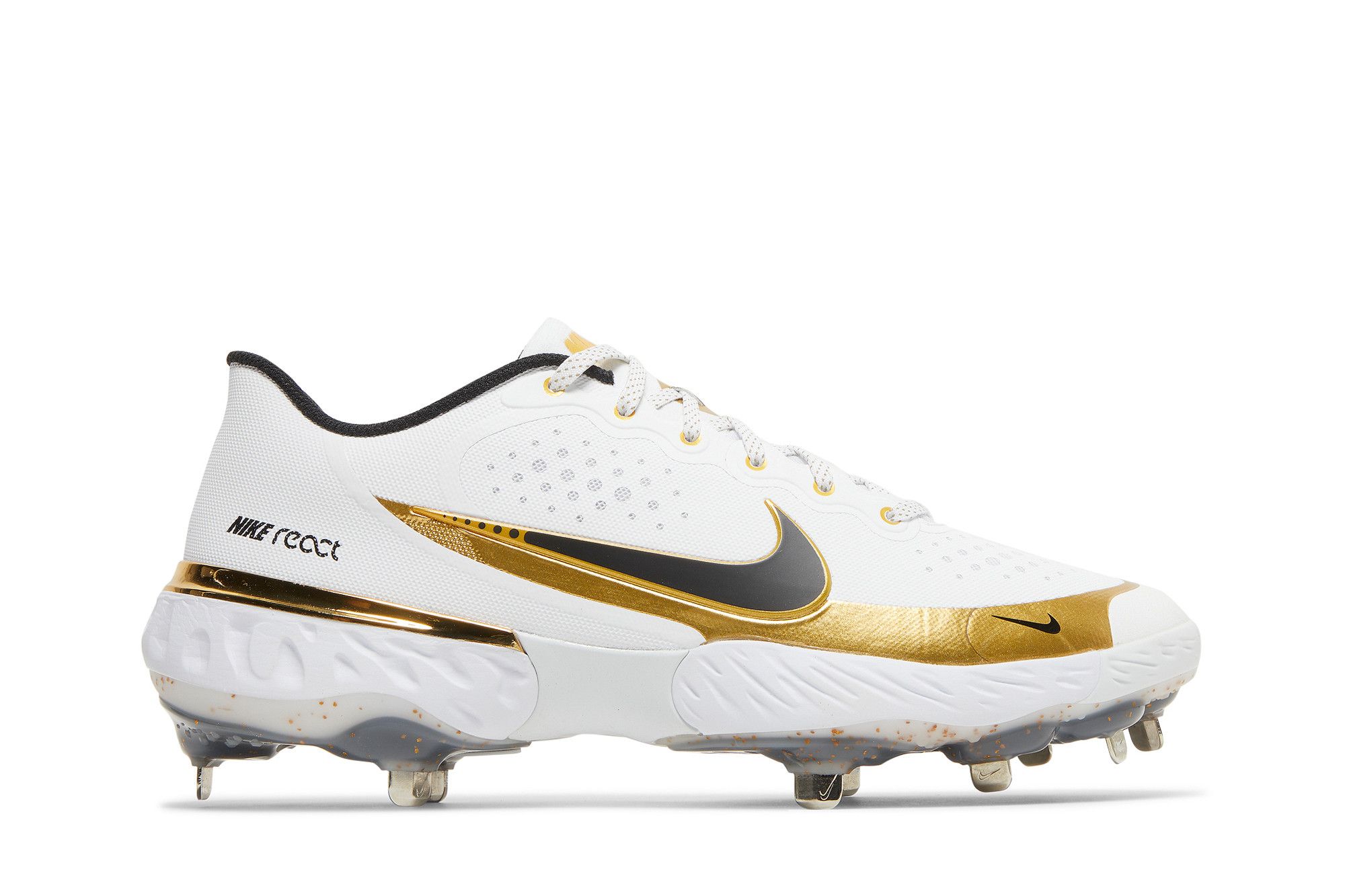 Nike huarache white and gold 2025