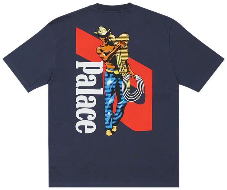 Palace Saves T Shirt Navy