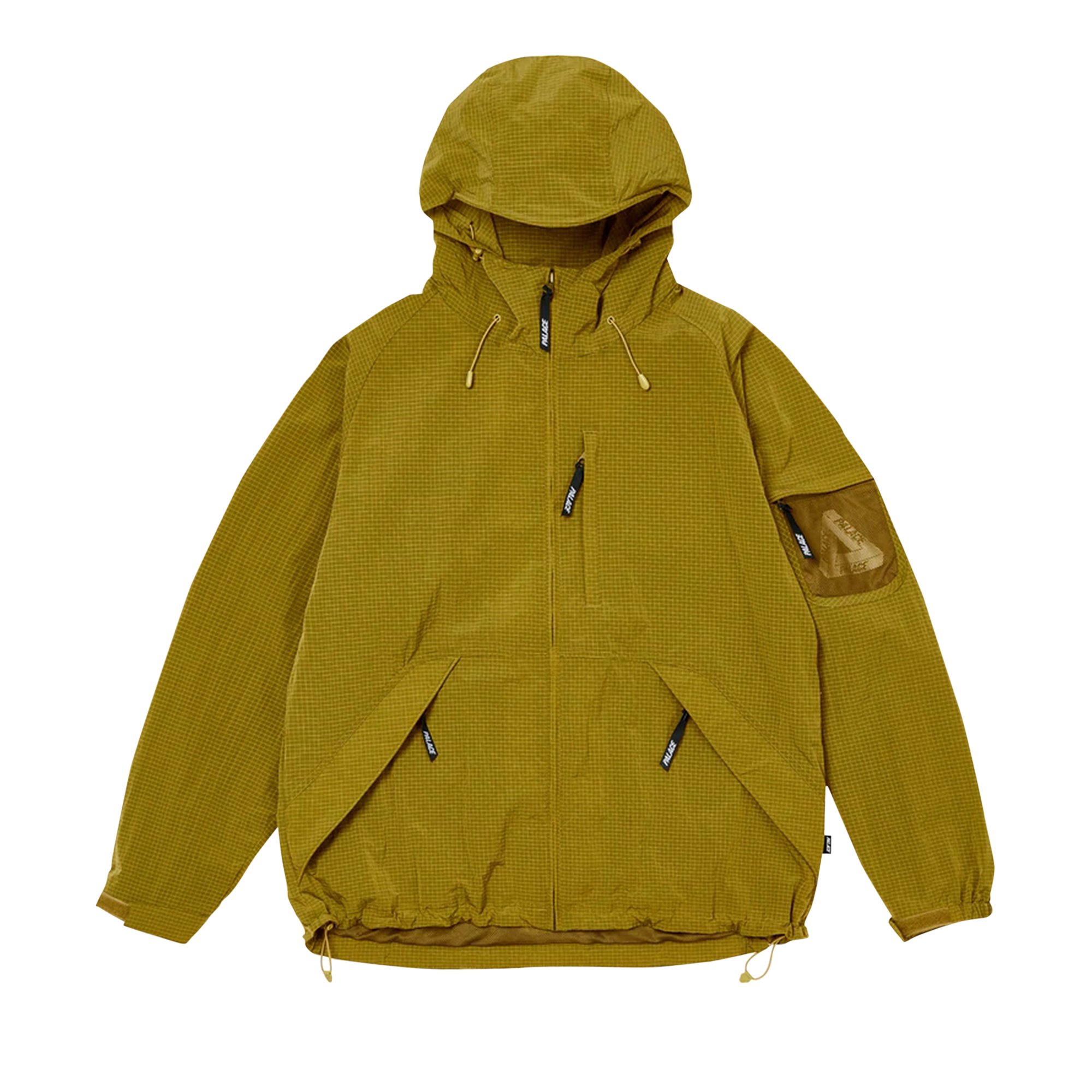 Buy Palace Cripstop Grid Jacket 'Yellow' - P22JK211 | GOAT