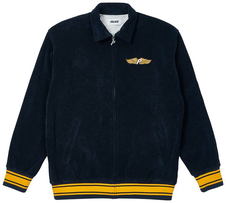 Palace Towelling Jacket Navy