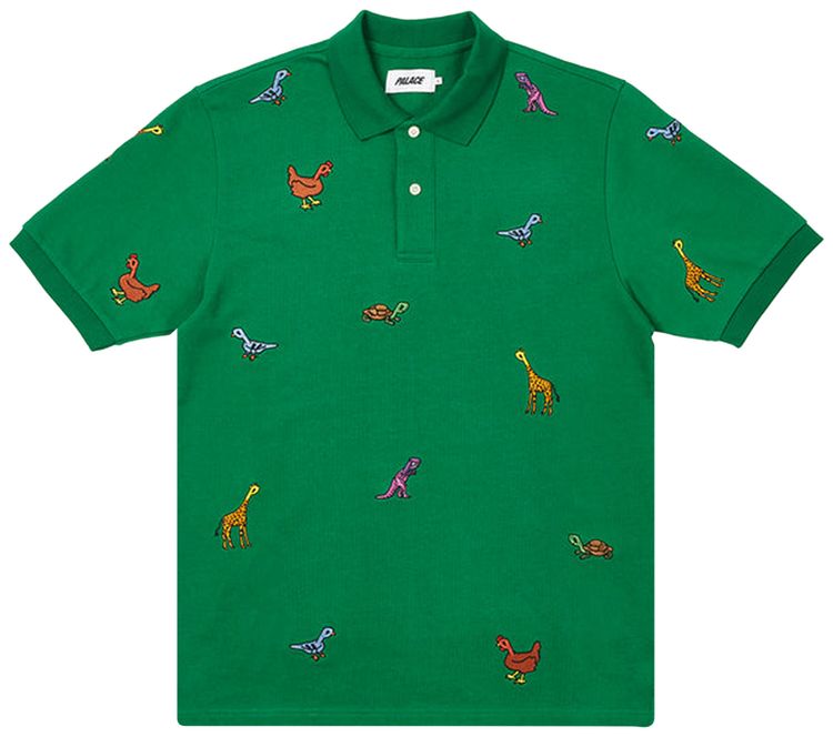 Palace Animals Polo Green