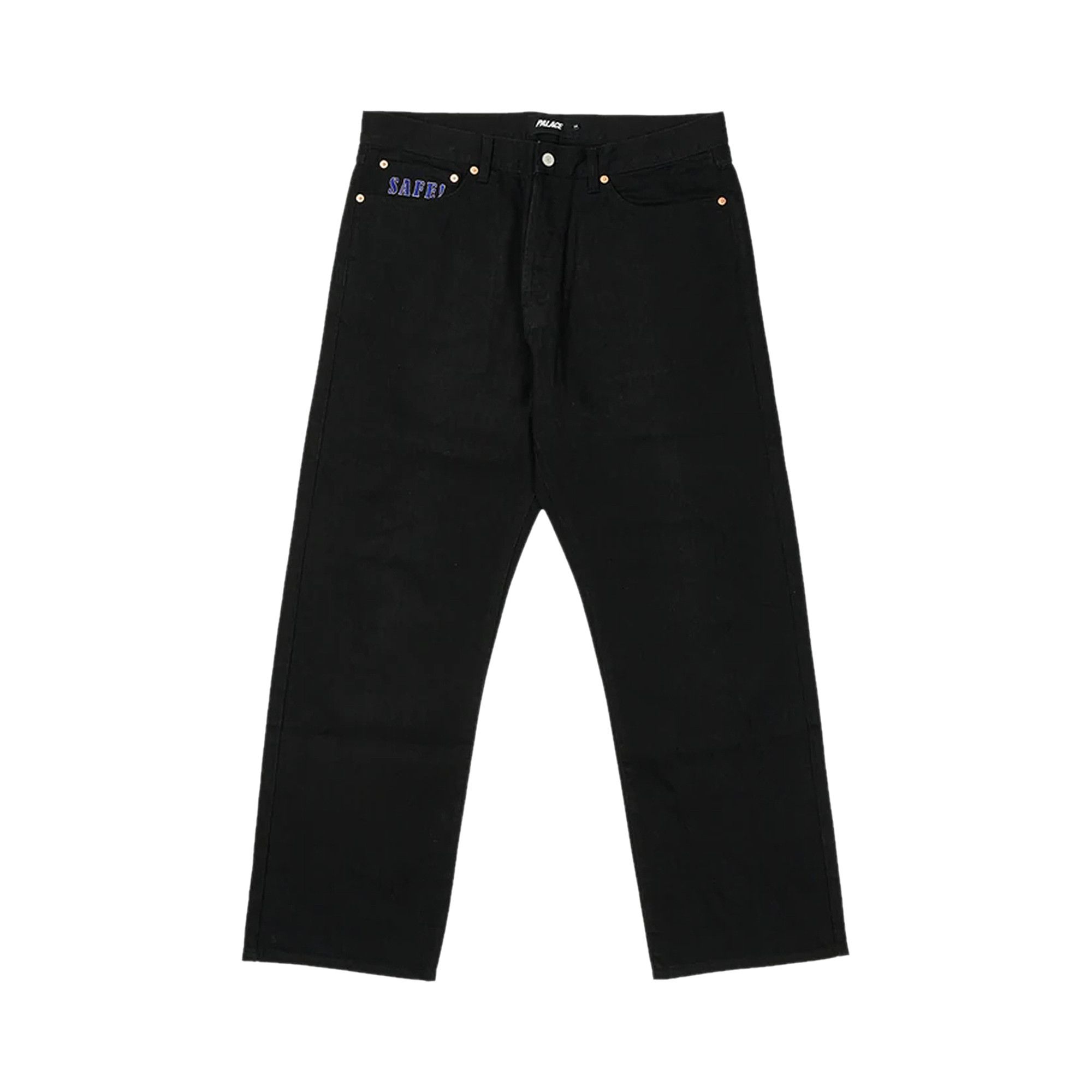 Buy Palace Baggies Jeans 'Black' - P22T041 | GOAT