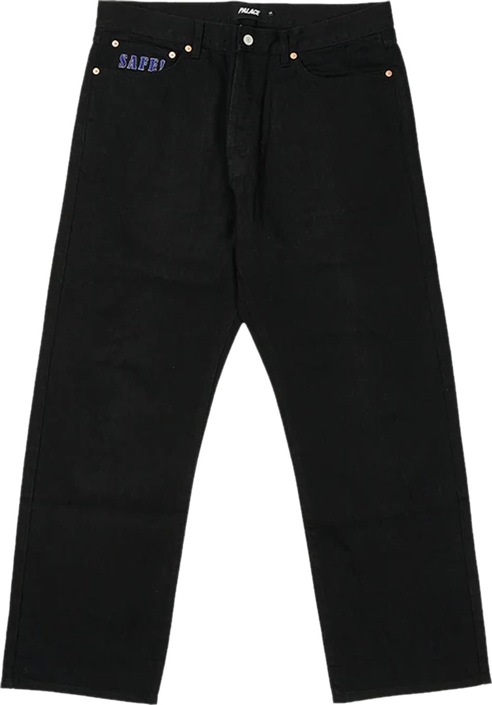 Buy Palace Baggies Jeans 'Black' - P22T041 | GOAT