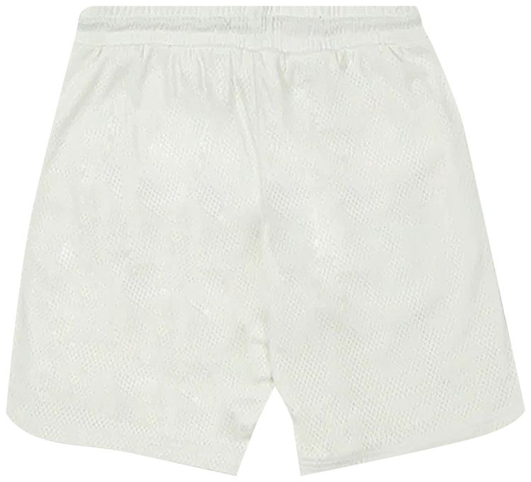 Palace Lowercase Font Shorts White