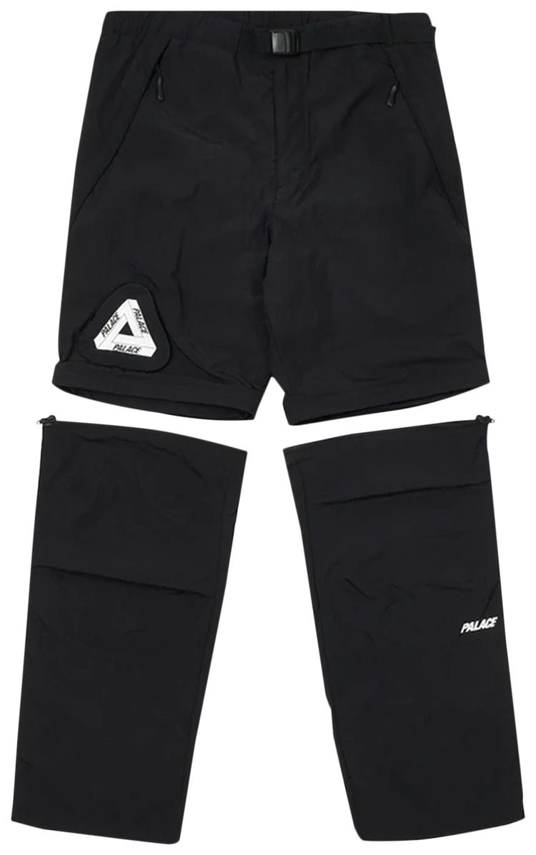Palace Zip Off Bottoms Black