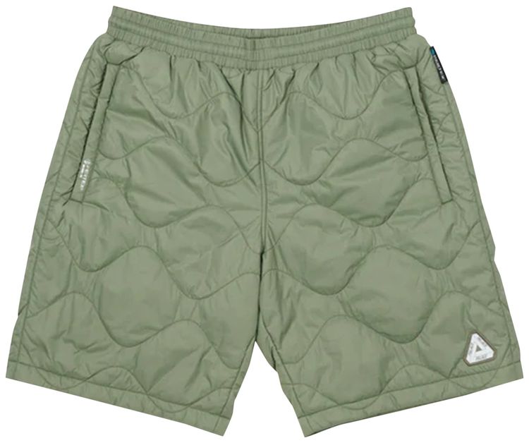 Palace Pertex Quilter Shorts Olive