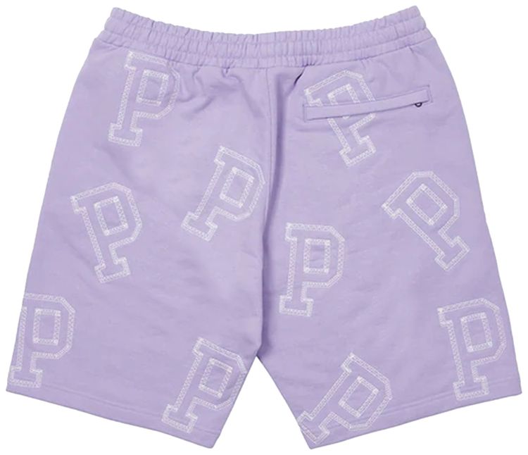 Palace Multi P Sweat Shorts Lilac