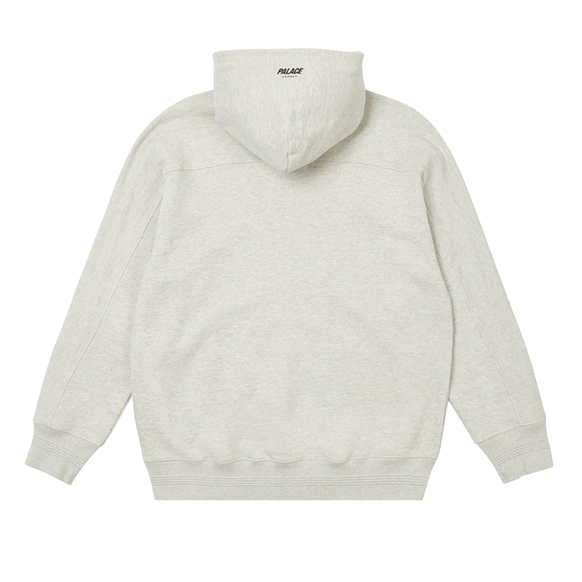 トップス Palace SlubZigZagZip Hood / sizeM / 22ss Buy Palace Slub Zig Zag Zip Hood 'Grey Marl' - P22CS220