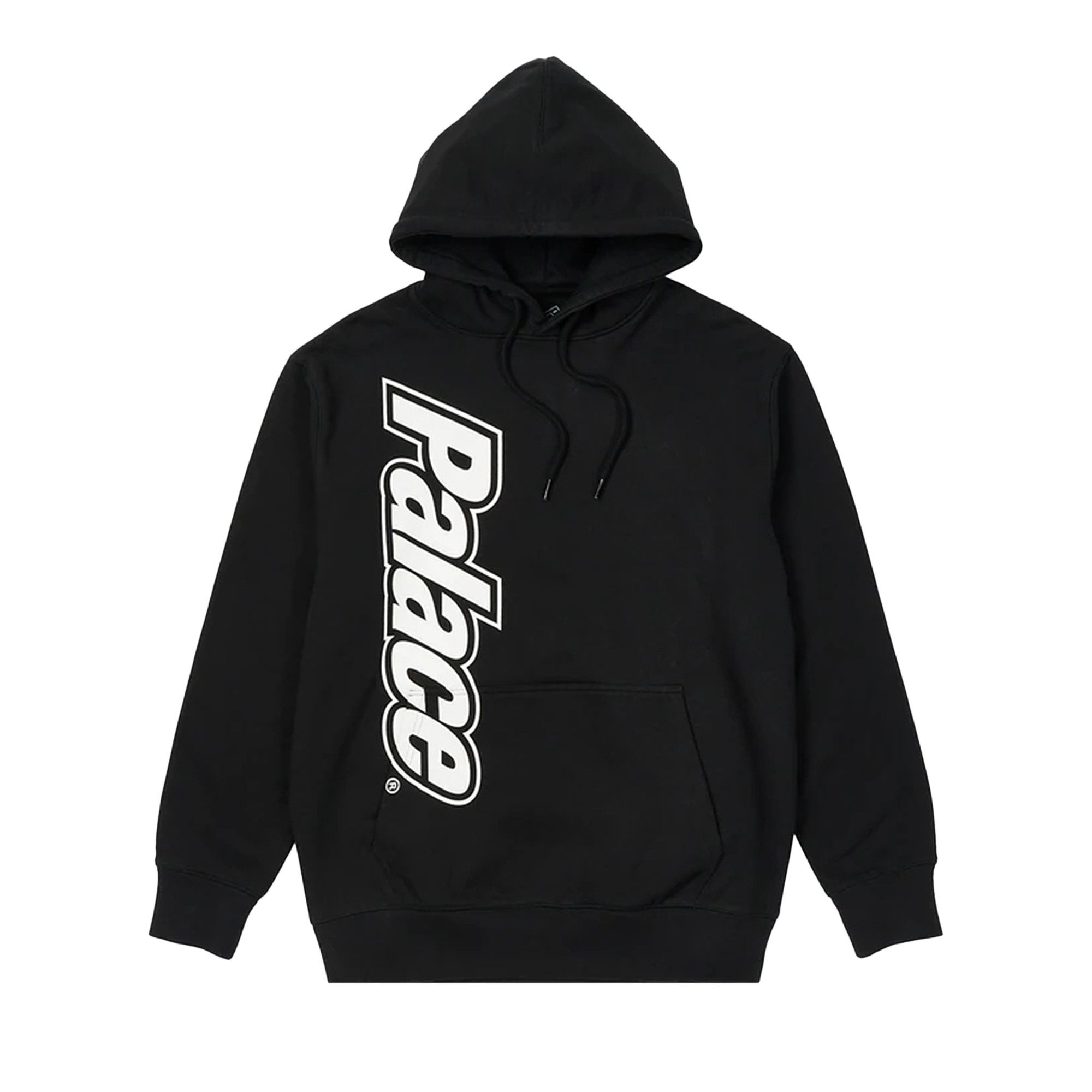 Buy Palace Lowercase Font Hood Black P22HD165 GOAT