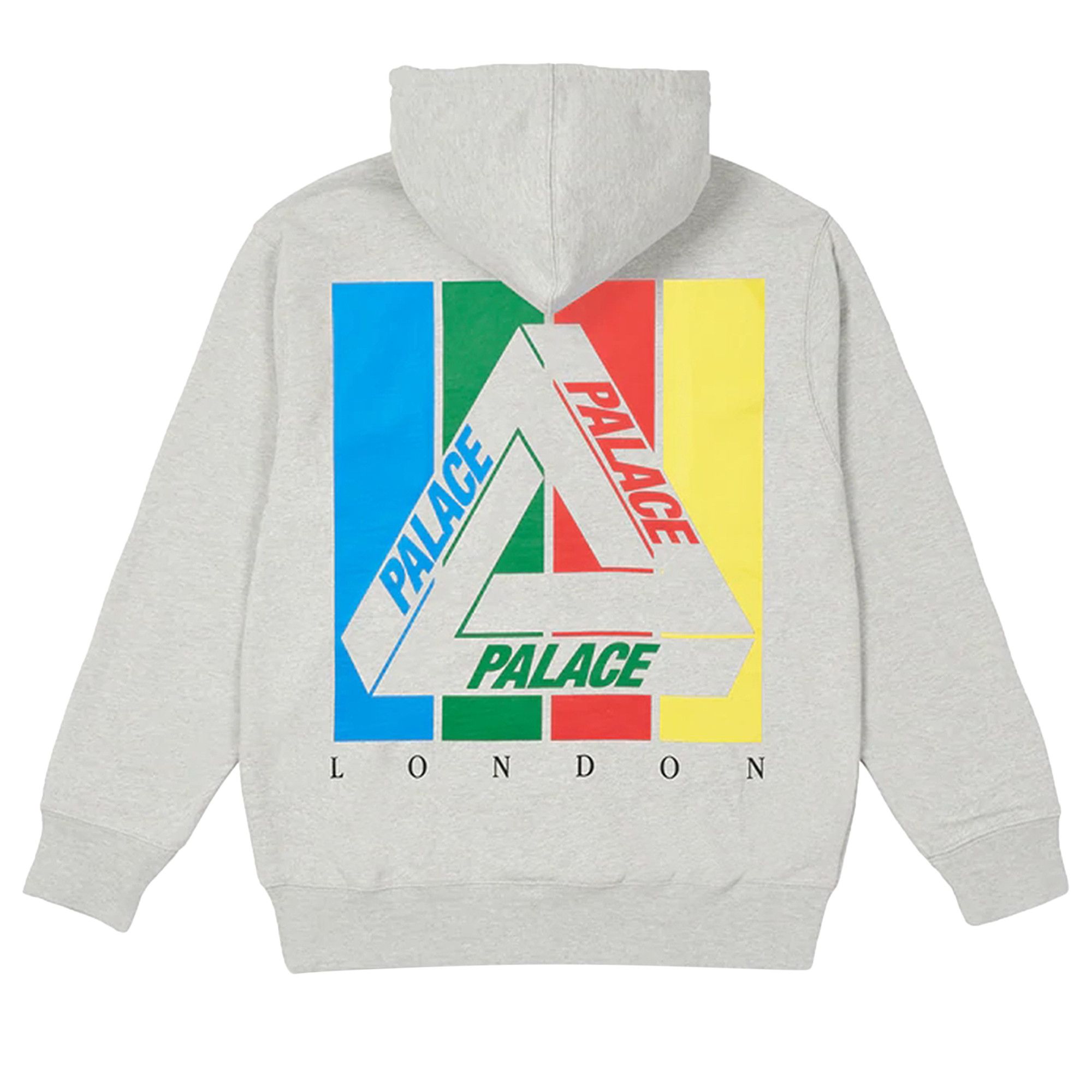 Buy Palace Tri-Emb Hood 'Grey Marl' - P22HD106 | GOAT
