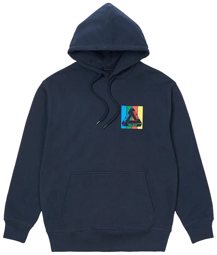 Palace Tri Emb Hood Navy