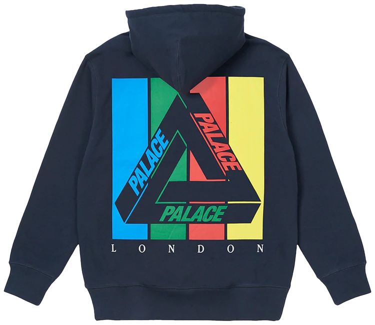 Palace Tri Emb Hood Navy