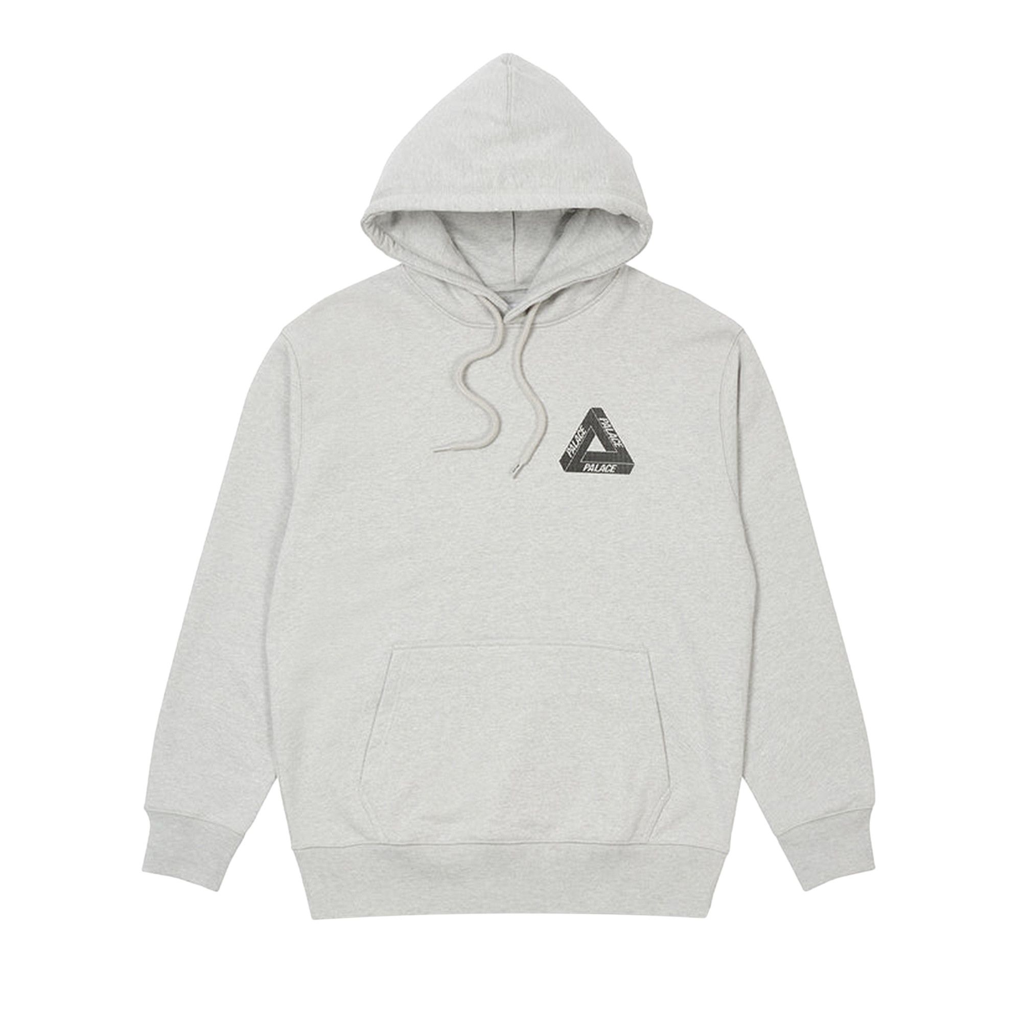 Buy Palace Tri-Mesh Hood 'Grey Marl' - P21CS141 | GOAT UK