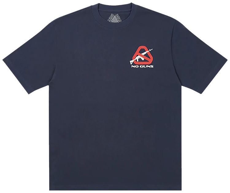 Palace Nein Guns T Shirt Navy